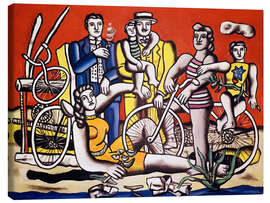 Leinwandbild Der Ausflug, 1949 - Fernand Léger