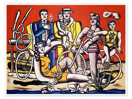 Wandbild Der Ausflug, 1949 - Fernand Léger
