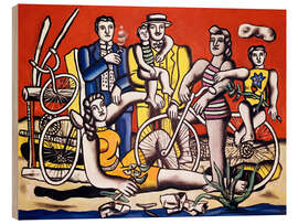 Holzbild Der Ausflug, 1949 - Fernand Léger