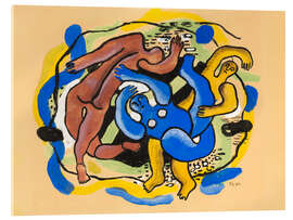 Acrylic print The Divers, 1942 - Fernand Léger