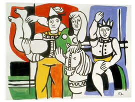 Acrylic print The Acrobats - Fernand Léger
