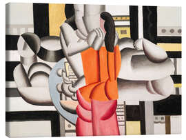 Leinwandbild Drei Frauen und Stillleben, 1920 - Fernand Léger