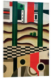 Acrylglasbild Brücke, 1923 - Fernand Léger
