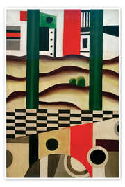 Wandbild Brücke, 1923 - Fernand Léger