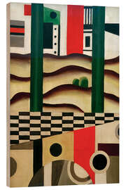 Holzbild Brücke, 1923 - Fernand Léger