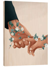 Holzbild In Love II - Branka Kodžoman