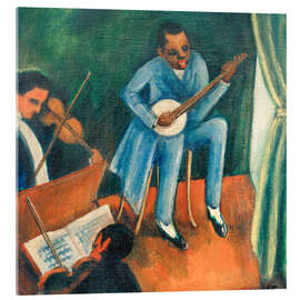 Acrylglasbild Musikanten, 1914