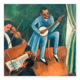 Wandbild Musikanten, 1914 - Max Pechstein