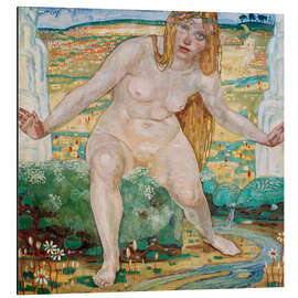 Alubild Die Quelle, 1906 - Max Pechstein