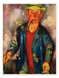 Wandbild Selbstbildnis, 1926 - Max Pechstein