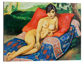 Alubild Liegender Akt, 1928