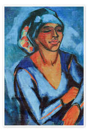 Wandbild Bildnis Charlotte Pechstein, 1919 - Max Pechstein