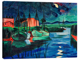 Leinwandbild Abend, 1922