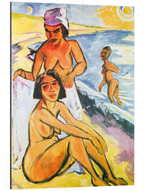 Alubild Frauen an der Küste, 1919 - Max Pechstein