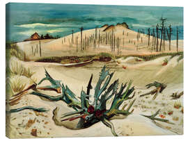 Leinwandbild Toter Wald (Lonske Düne), 1935 - Max Pechstein