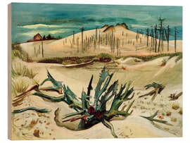 Holzbild Toter Wald (Lonske Düne), 1935 - Max Pechstein