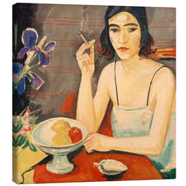 Leinwandbild Modellpause, 1925 - Max Pechstein