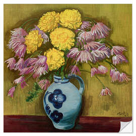 Wandsticker Chrysanthemen, 1937