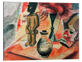 Print på aluminium Exotic Still Life, 1922 - Max Pechstein