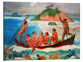 Alubild Fahrt über das Korallenriff, 1950 - Max Pechstein