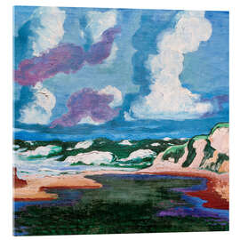 Tableau en verre acrylique Approaching storm, 1930 - Max Pechstein