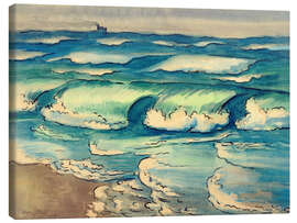 Leinwandbild Brandung, 1936 - Max Pechstein