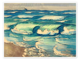 Wandbild Brandung, 1936 - Max Pechstein