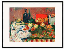 Gerahmter Kunstdruck Stillleben, 1909