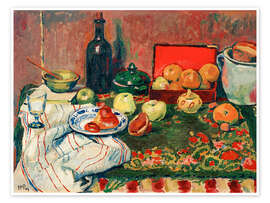 Wandbild Stillleben, 1909 - Max Pechstein