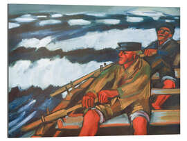 Alubild Fischer im Boot, 1923 - Max Pechstein