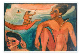 Wandbild Morgen, 1917 - Max Pechstein