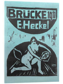Acrylglasbild 6. Jahresmappe der Brücke, 1911 - Max Pechstein