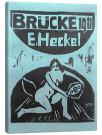 Leinwandbild 6. Jahresmappe der Brücke, 1911 - Max Pechstein