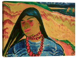 Leinwandbild Am Strand von Nidden, 1911 - Max Pechstein