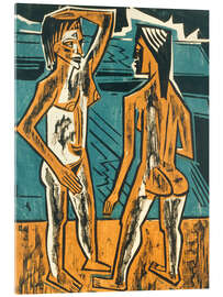 Acrylglasbild Zwiesprache - Max Pechstein