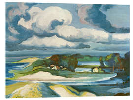 Acrylglasbild Nordische Landschaft, 1931 - Max Pechstein