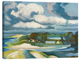 Leinwandbild Nordische Landschaft, 1931 - Max Pechstein