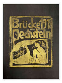 Wandbild Die Jahresmappe der Künstlergruppe Brücke, 1912 - Max Pechstein