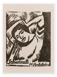 Wandbild Ausstellung von Künstlergruppe Brücke, 1912 - Max Pechstein