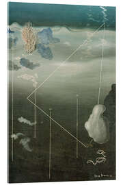 Quadro em acrílico Belomantia I, arrow throwing oracle, 1927 - Yves Tanguy