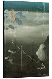 Aluminium print Belomantia I, arrow throwing oracle, 1927 - Yves Tanguy