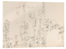 Acrylglasbild Ohne Titel, 1949 - Yves Tanguy