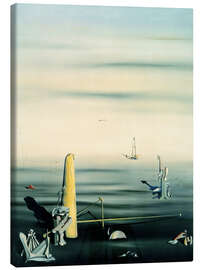 Leinwandbild Die Sonne in ihrem Schmuckkästchen, 1937 - Yves Tanguy