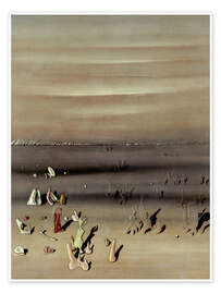 Wandbild Ende der Rampe, 1934 - Yves Tanguy