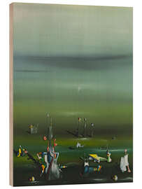 Holzbild Immer und immer wieder, 1942 - Yves Tanguy