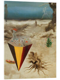 Quadro em acrílico He did what he wanted, 1927 - Yves Tanguy