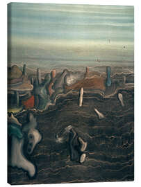 Tableau sur toile The Dark Garden, 1928 - Yves Tanguy