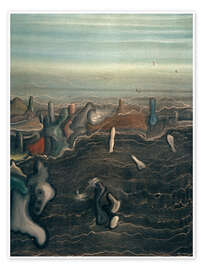 Wandbild Der dunkle Garten, 1928 - Yves Tanguy