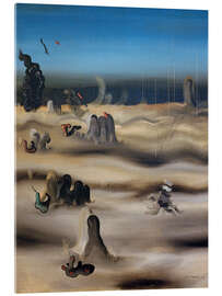 Acrylglasbild Schattenland, 1927 - Yves Tanguy
