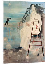 Acrylglasbild Die Riesin (Die Leiter), 1926 - Yves Tanguy